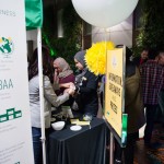 An 'Information Tent' was set up in the middle of the Atrium where giveaways, temporary tattoos, event postcards, contests, and more were held.