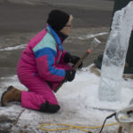 Ice Carving Demo